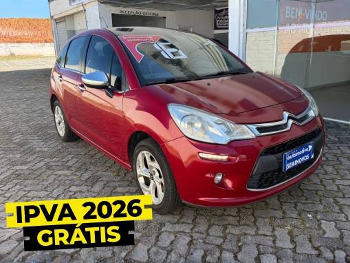 CITROËN C3 1.6 EXCLUSIVE 16V FLEX 4P AUTOMÁTICO